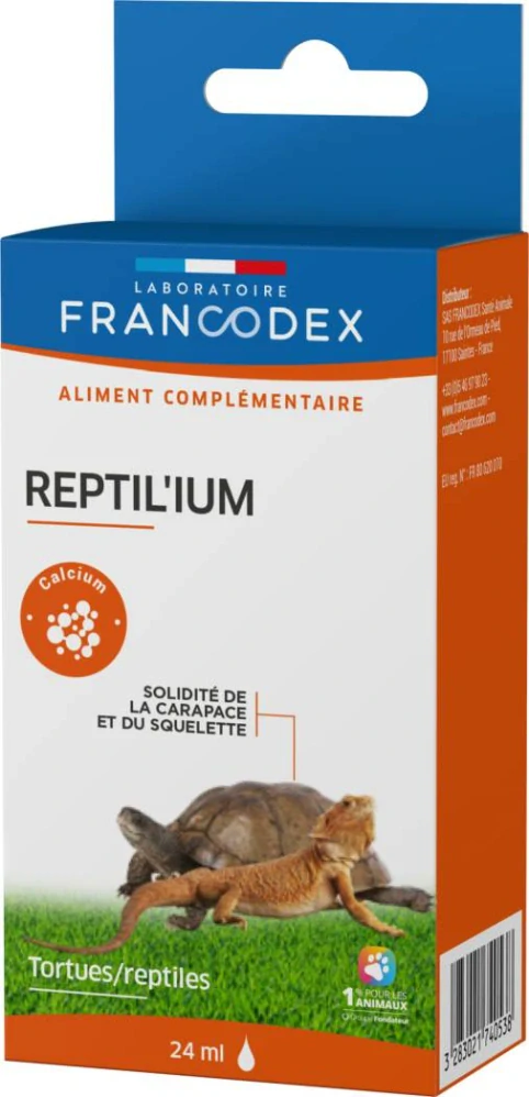 FRANCODEX Vitamíny pro želvy a plazy - silná kostra 15g