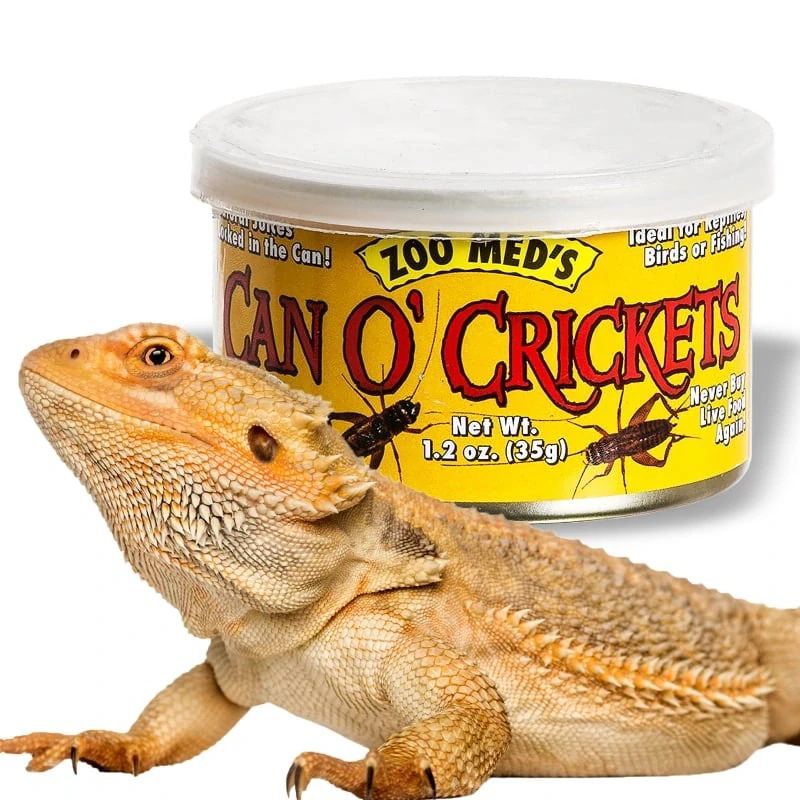 Zoomed Can O' Crickets Medium - krmivo v plechovce střední cvrčky