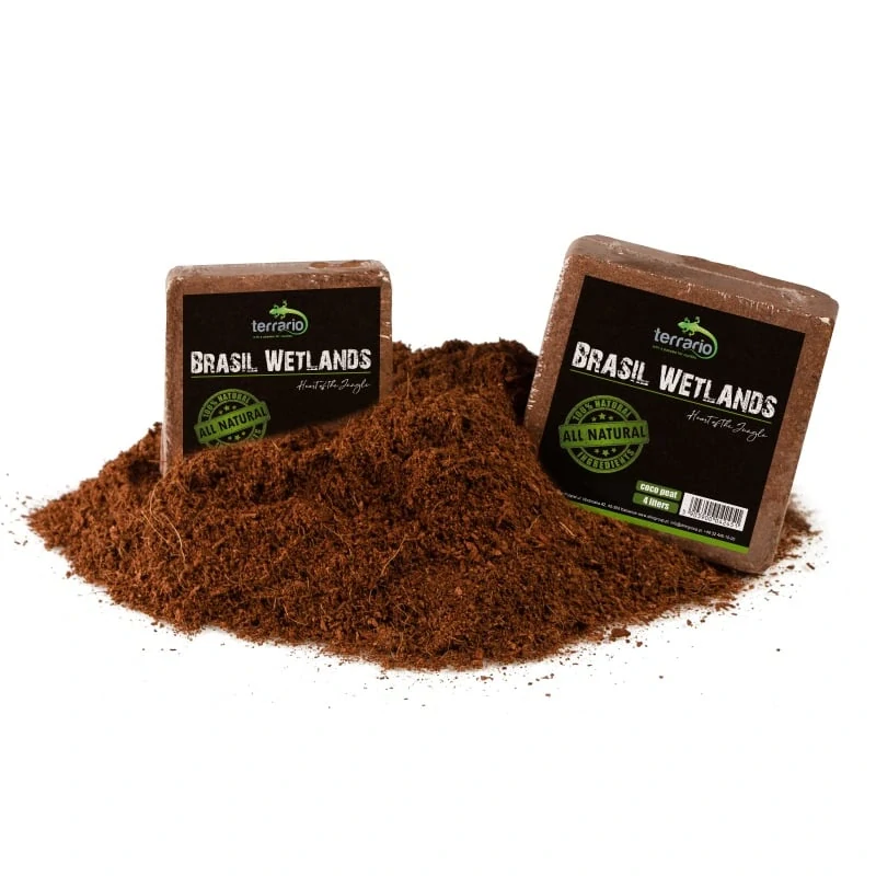Terrario Brasil Wetlands 1.5l - substrát z kokosových vláken