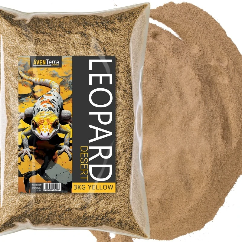 Aventerra Švédsko LEOPARD Písečně žlutá 3 kg - hlína do terária