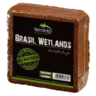 Terrario Brasil Wetlands 1.5l - substrát z kokosových vláken